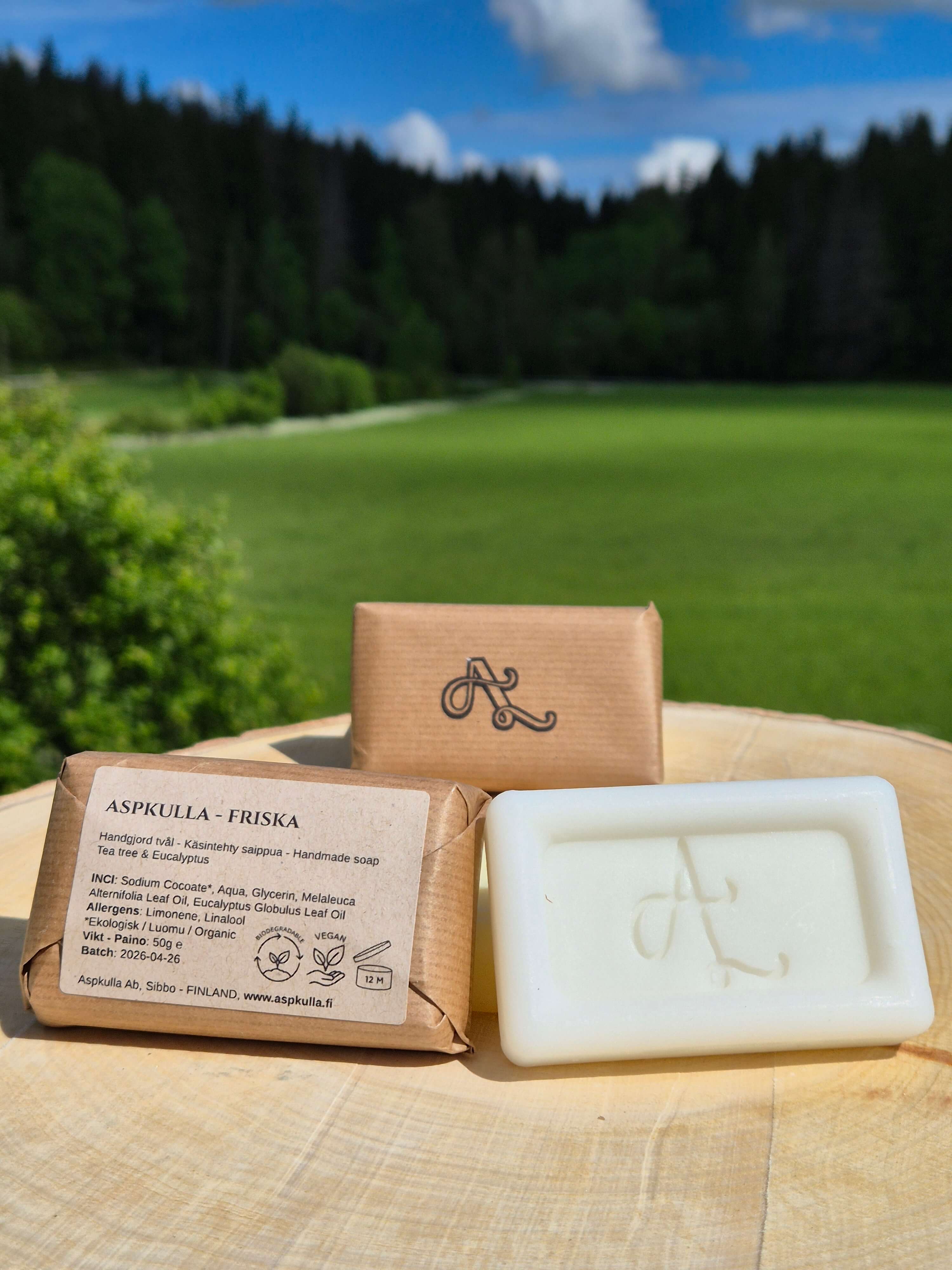 Aspkulla Friska - Tea tree & Eucalyptus tvål