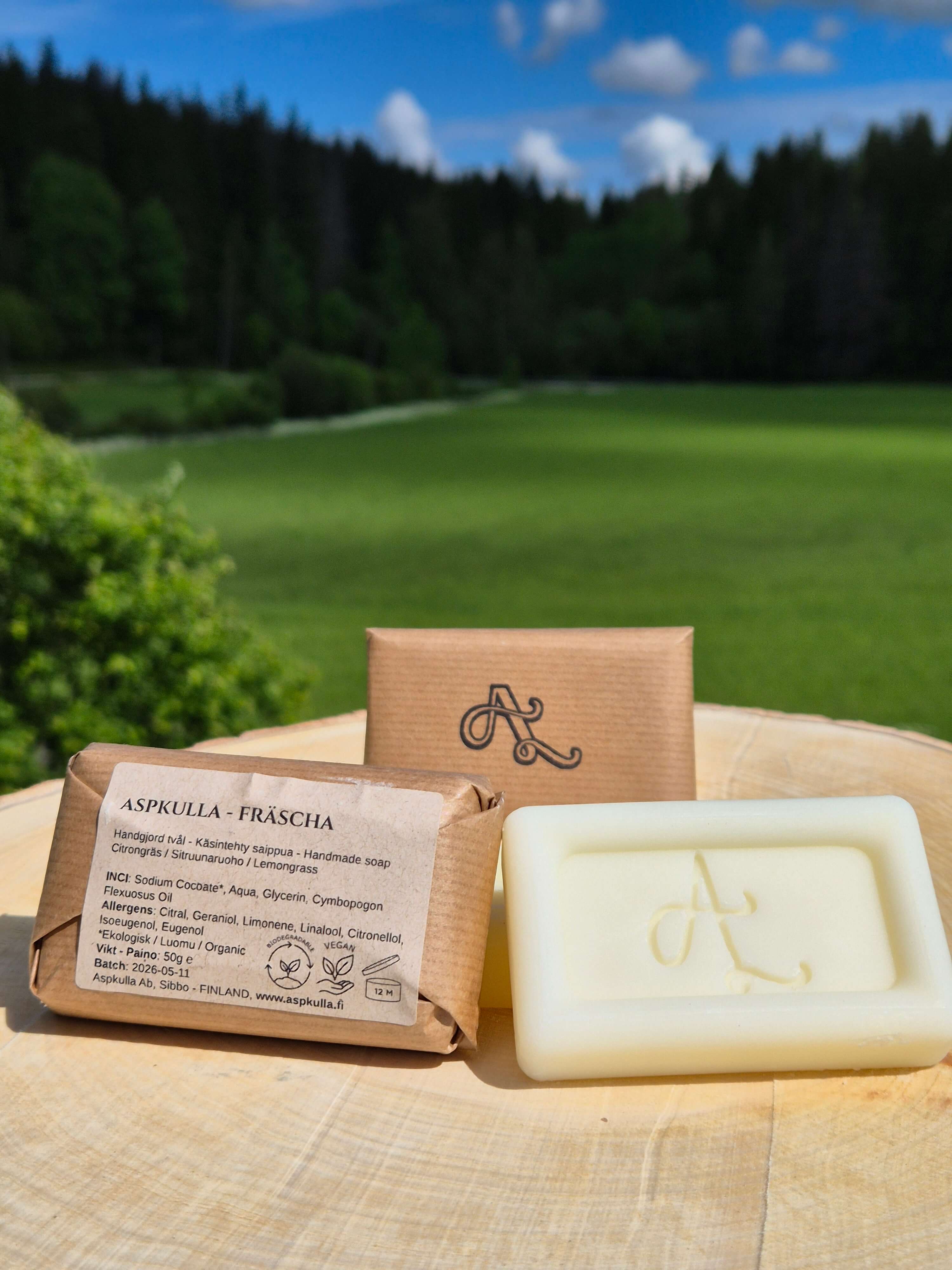 Aspkulla Fräscha - Citrongräs tvål